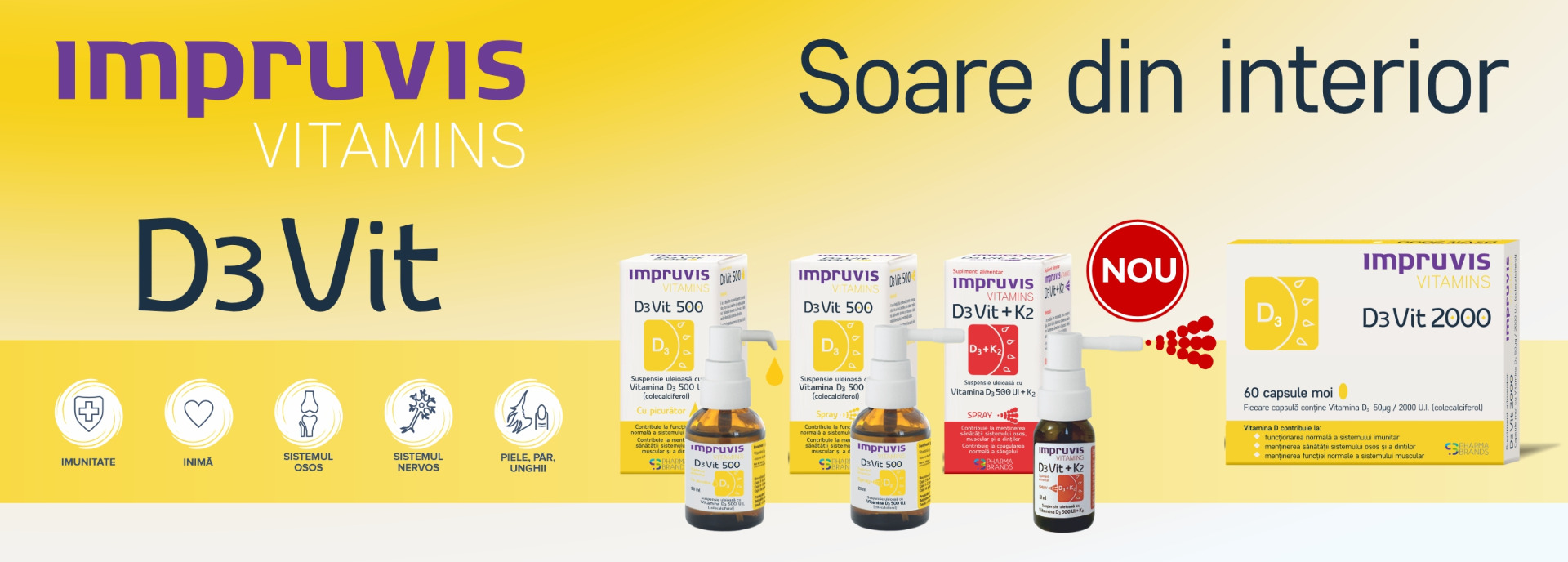 Banner mare Impruvis D3Vit